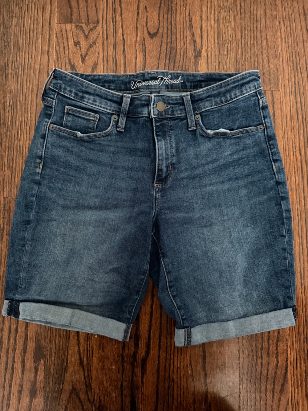 Dark Blue Women's Bermuda Shorts